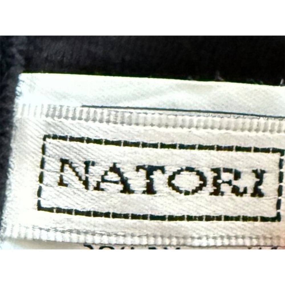 Natori NWOT Black Stretch Cotton Sports Bra Racerback, Max Support 34DD 34E - Picture 6 of 6